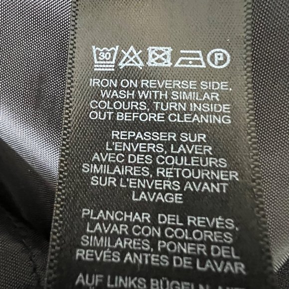 ASOS Black Cropped High Rise Seamed Pants size 6 - Picture 10 of 12